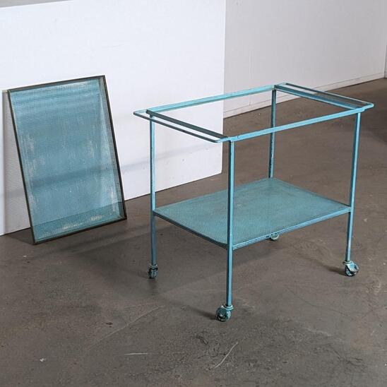 1950s Mathieu Matégot serving unit