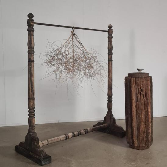 19th Napoleon III clothes stand