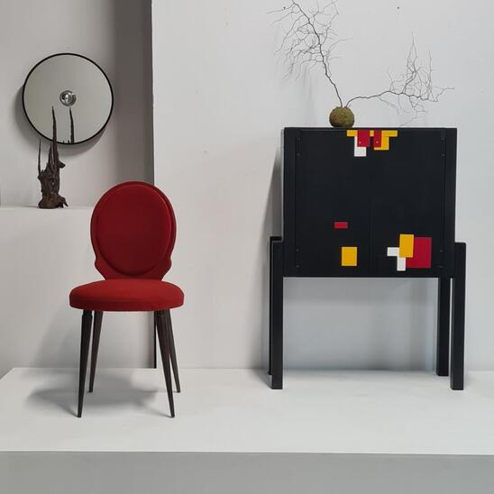 Anacleto Spazzapane cabinet, 1990s