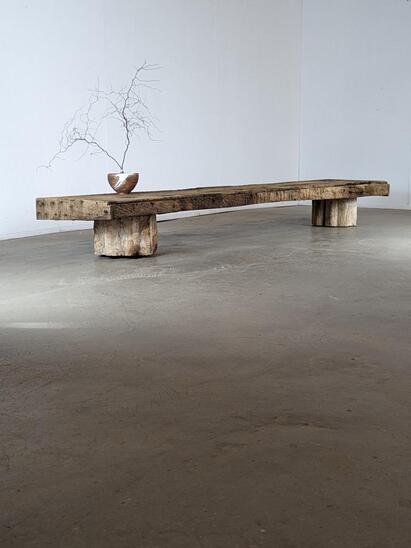 big primitive coffee table