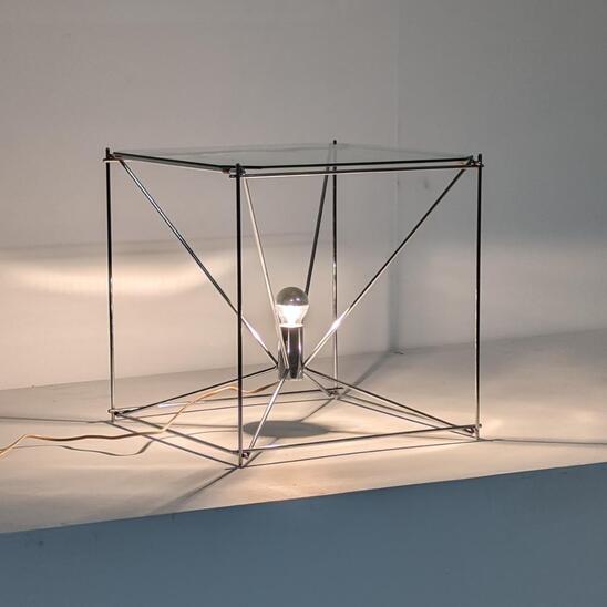 lamp side table Max Sauze attr.