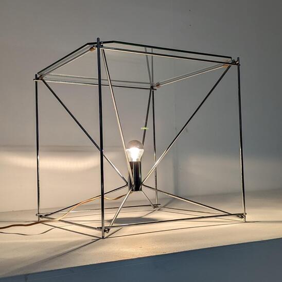 lamp side table Max Sauze attr.