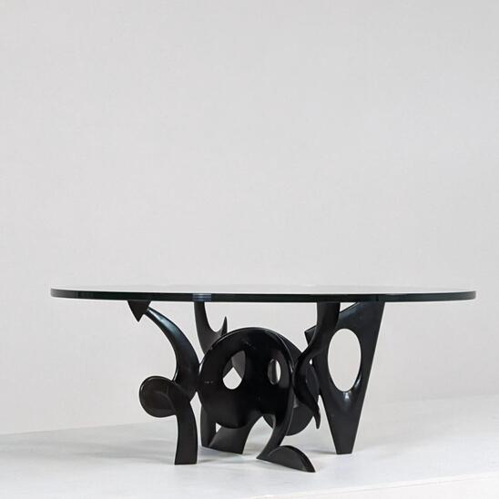 Pucci de Rossi, Roméo and Juliette brass coffee table
